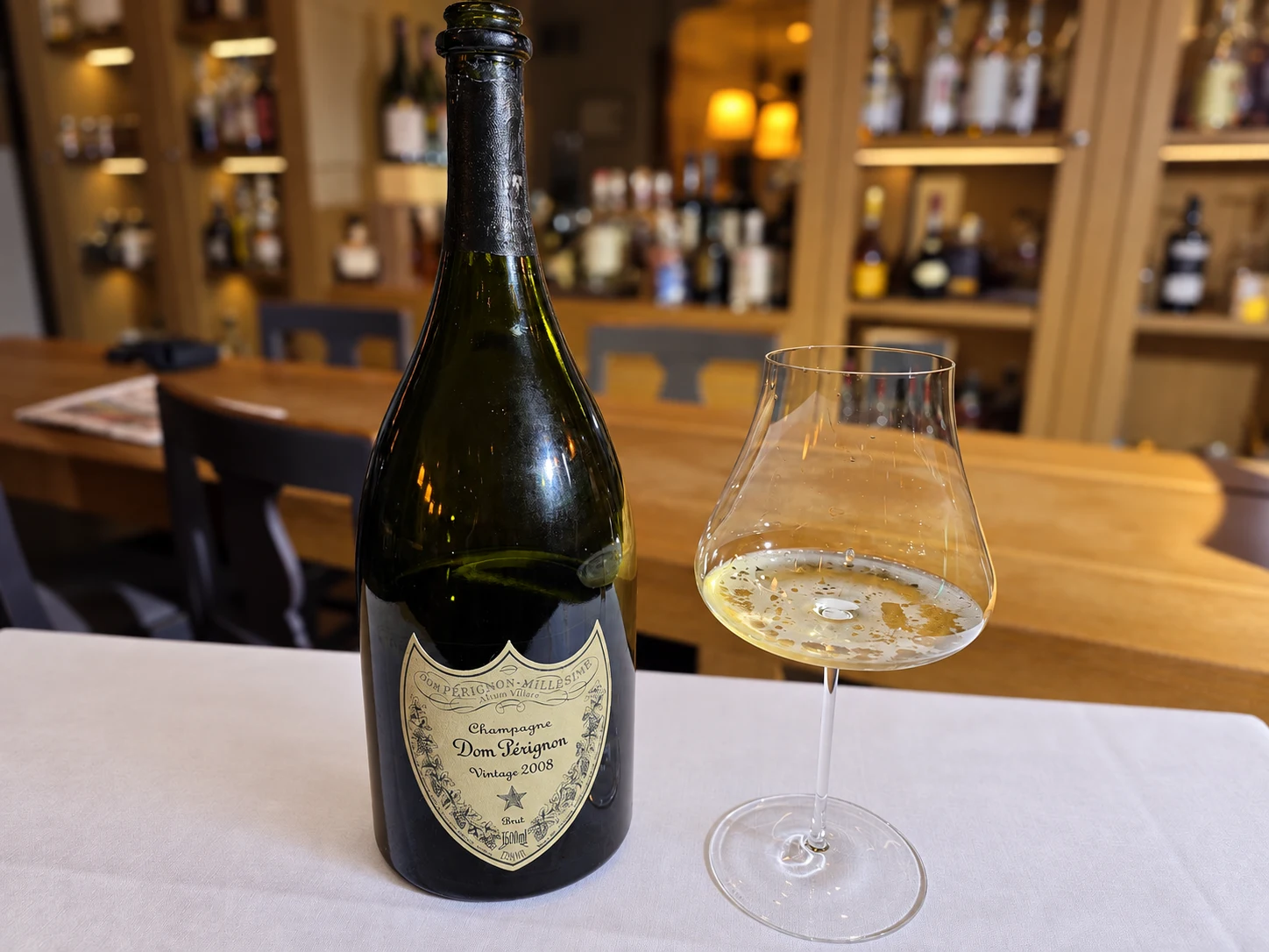 Photographie du Dom Pérignon 2008 mg