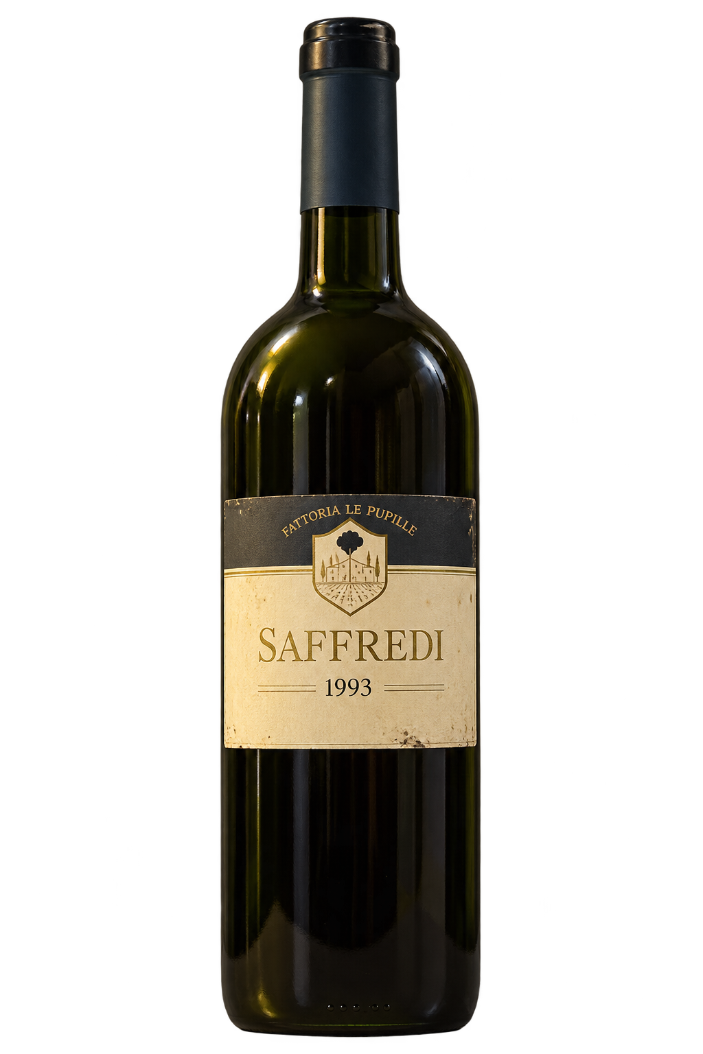 Saffredi · illustrative bottle reconstruction