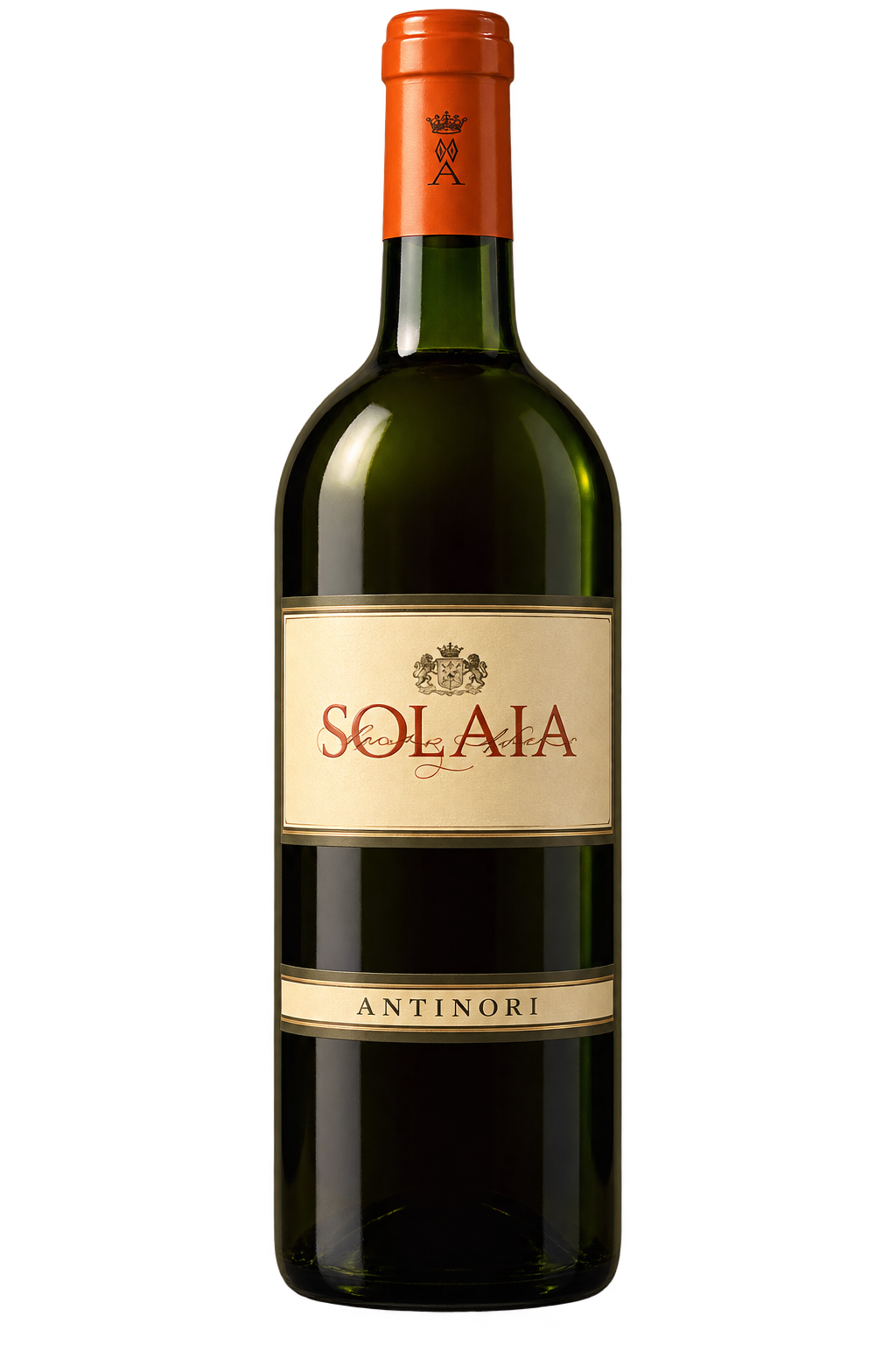 Solaia · illustrative bottle reconstruction